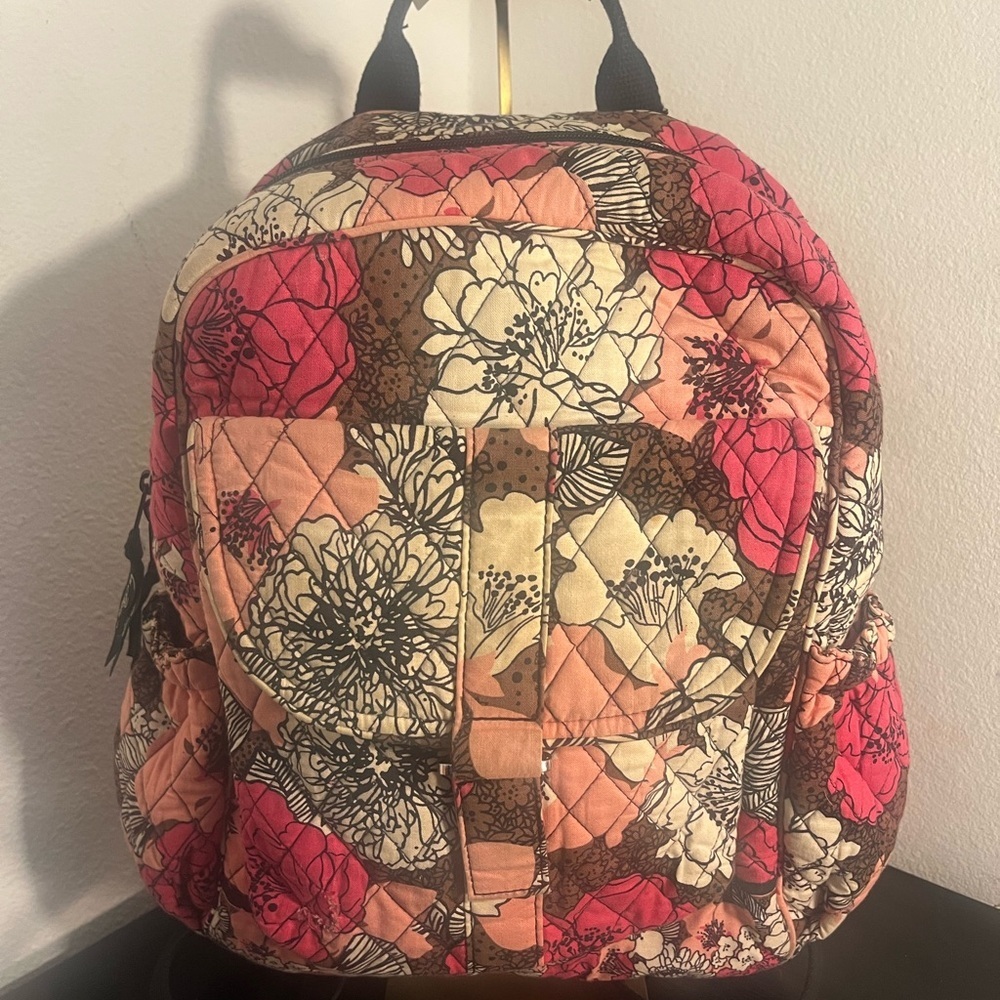 Vera Bradley Floral Quilted Backpack